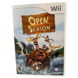 Ubisoft Open Season Video Game Nintendo Wii White Good Complete With‎ Manual